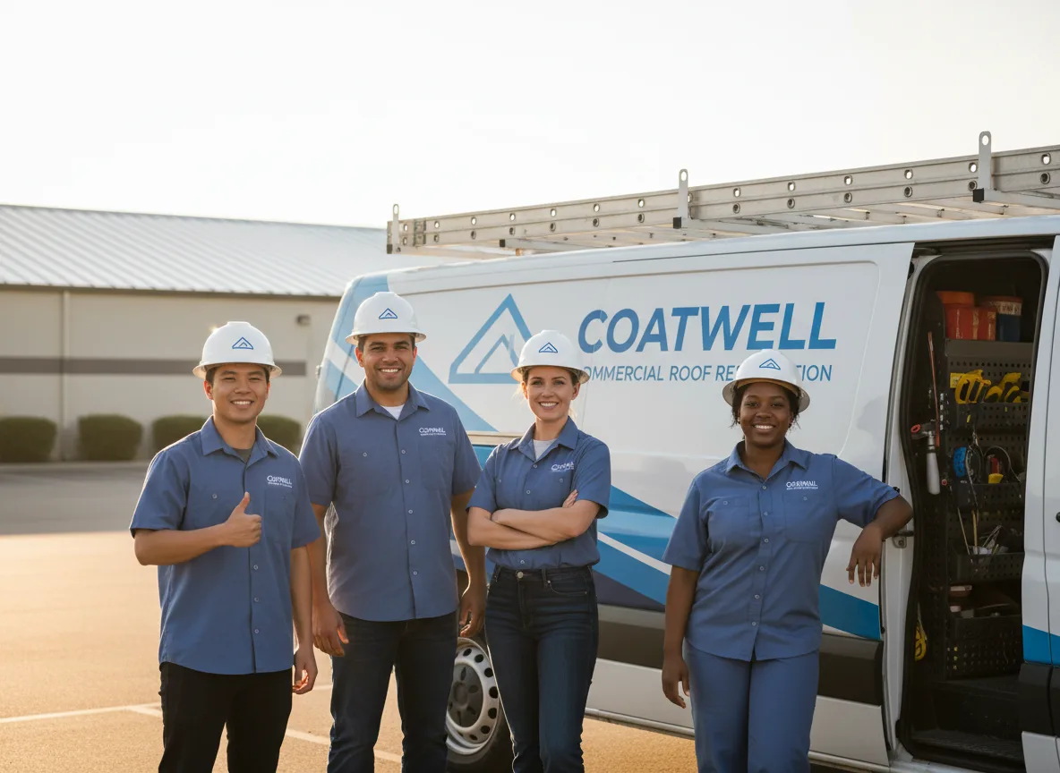 Commercial roof coating company in Fort Supply, OK